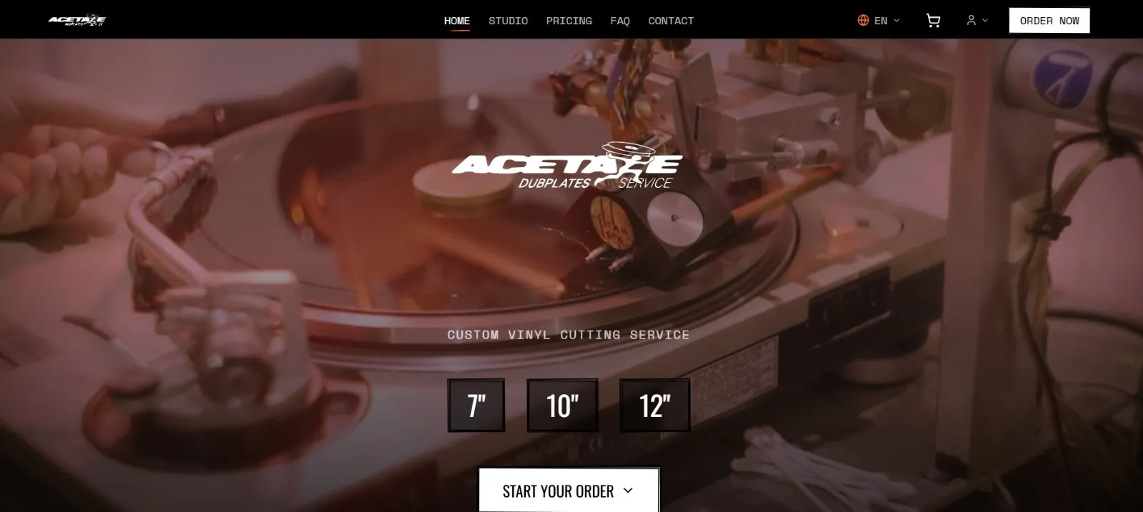 Acetate ecommerce design